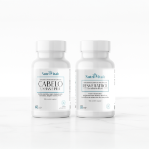 Kit - Resveratrol e Cabelos, Peles e Unhas